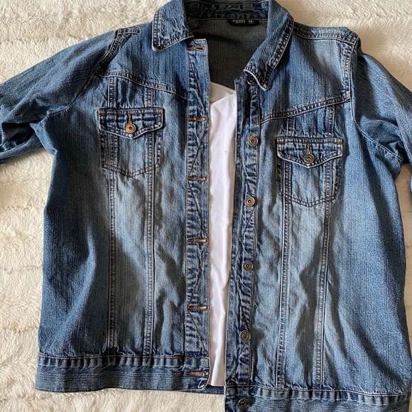 Oversized denim jacket - Picture 6 of 8